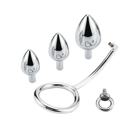 Anal Hooks Set Anal with Steel Stainless Cock DiscreetChoice Ring Hook 4663 0927